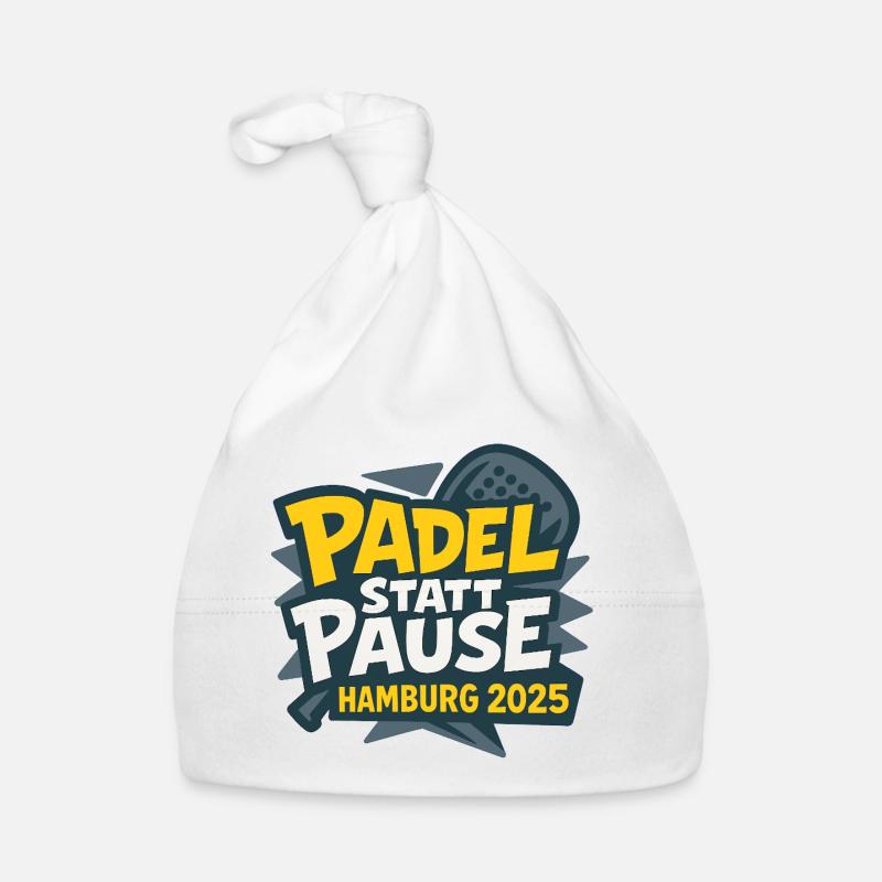 Padel statt Pause – Hamburg 2025 Baby Bio-Mütze