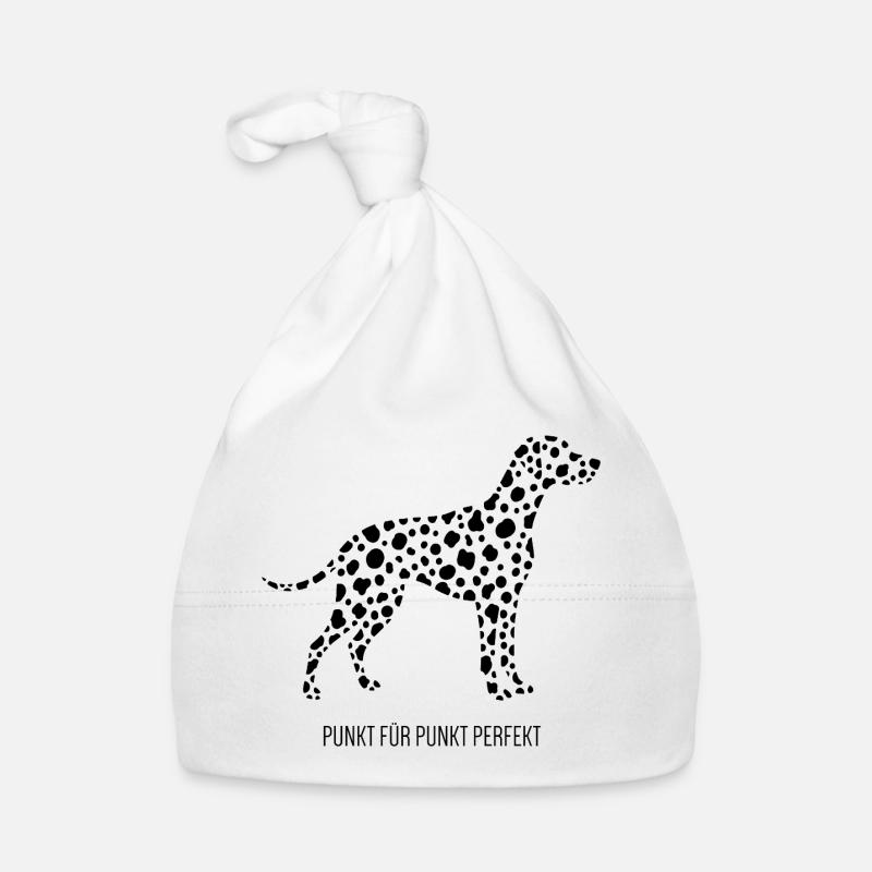 Point par point, des dalmatiens parfaits Bonnet bio Bébé