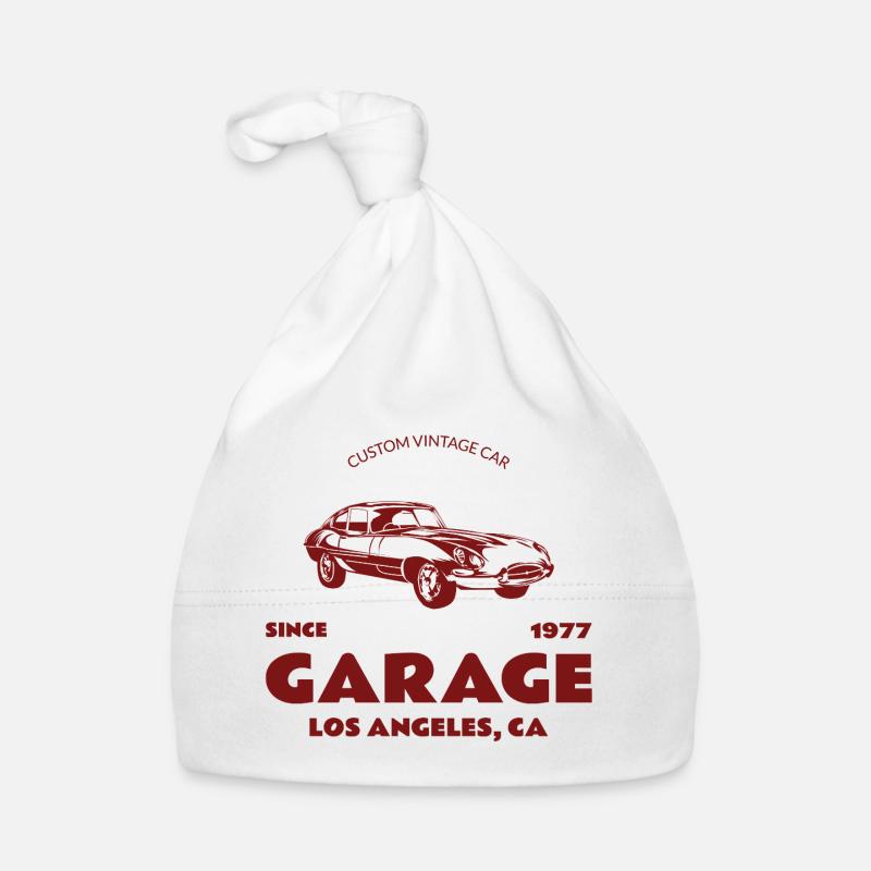 Custom Oldtimer – Garage Los Angeles Baby Bio-Mütze