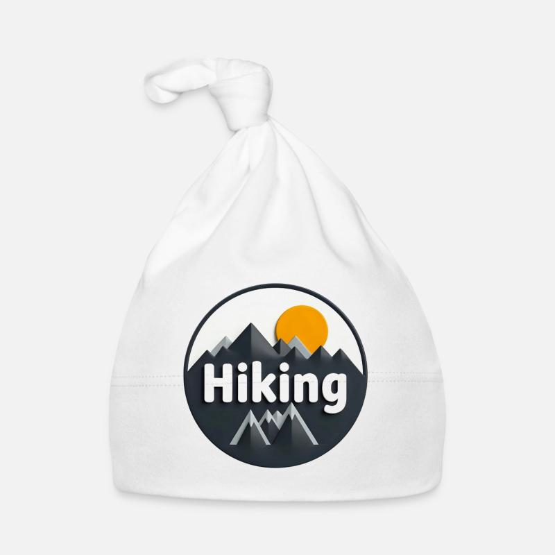 Conception de randonnée en montagne aventureuse Bonnet bio Bébé