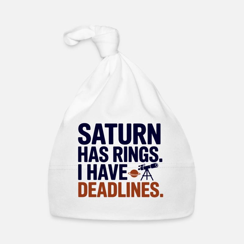 Anneaux de Saturne J’ai des dates limites Bonnet bio Bébé