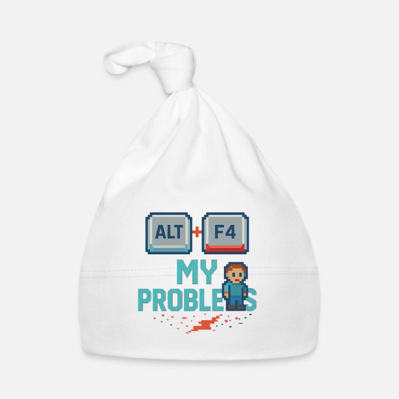 Alt + F4 My Problems Baby Bio-Mütze