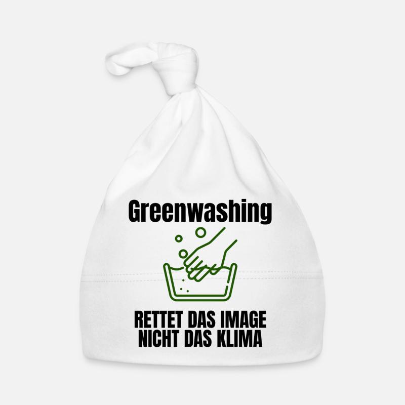 Handwas Illustratie Trend Bio-muts voor baby's