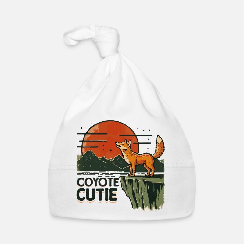 Mignon coyote Bonnet bio Bébé