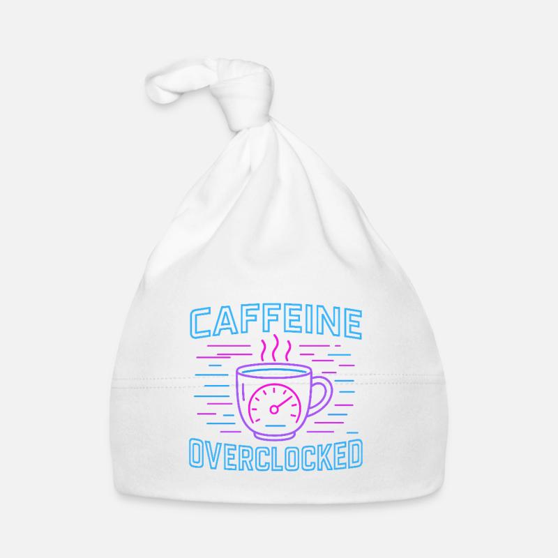 Caffeine Overclocked Organic Baby Cap