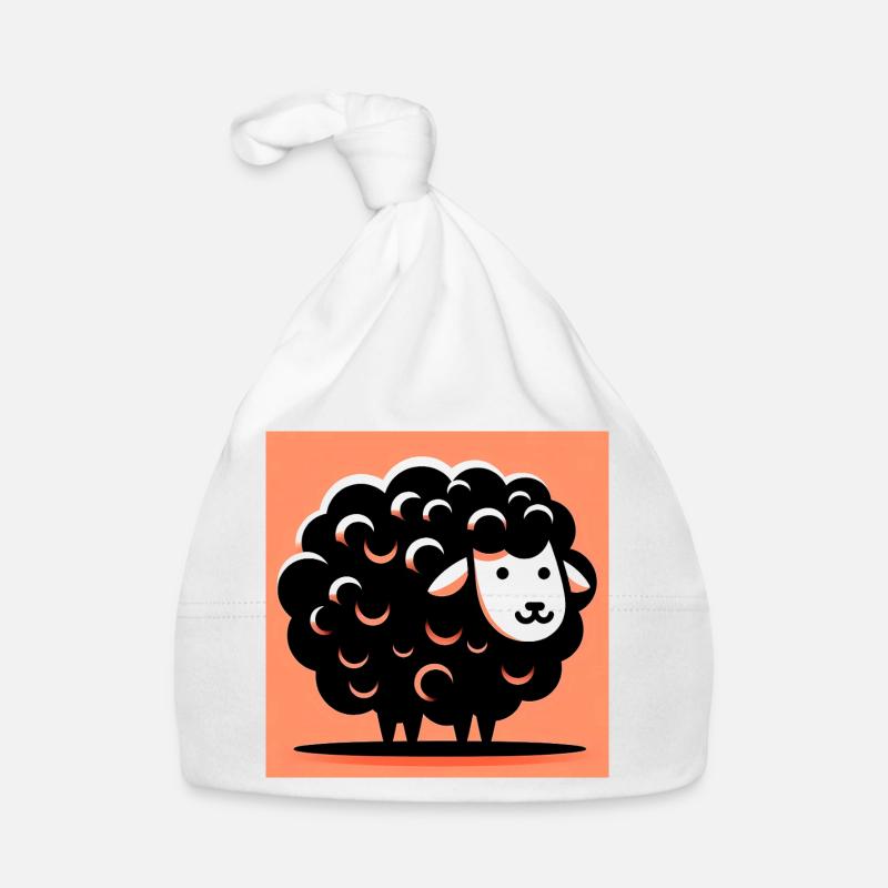 Mouton noir Bonnet bio Bébé