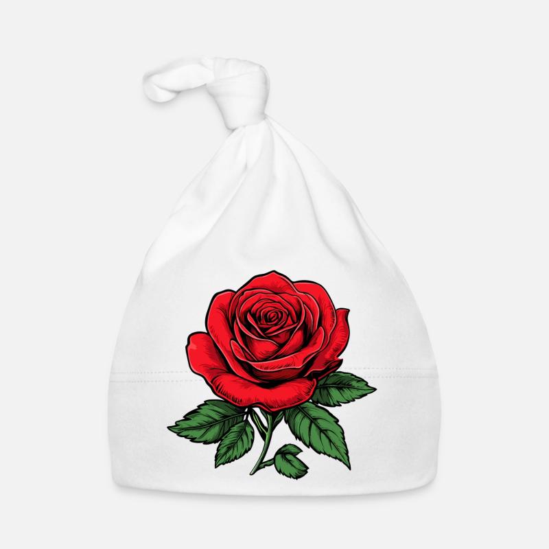 Rose Organic Baby Cap