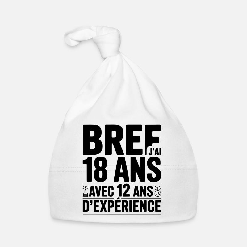 Bref 18 Ans Avec 12 Ans D'expérience Bonnet bio Bébé