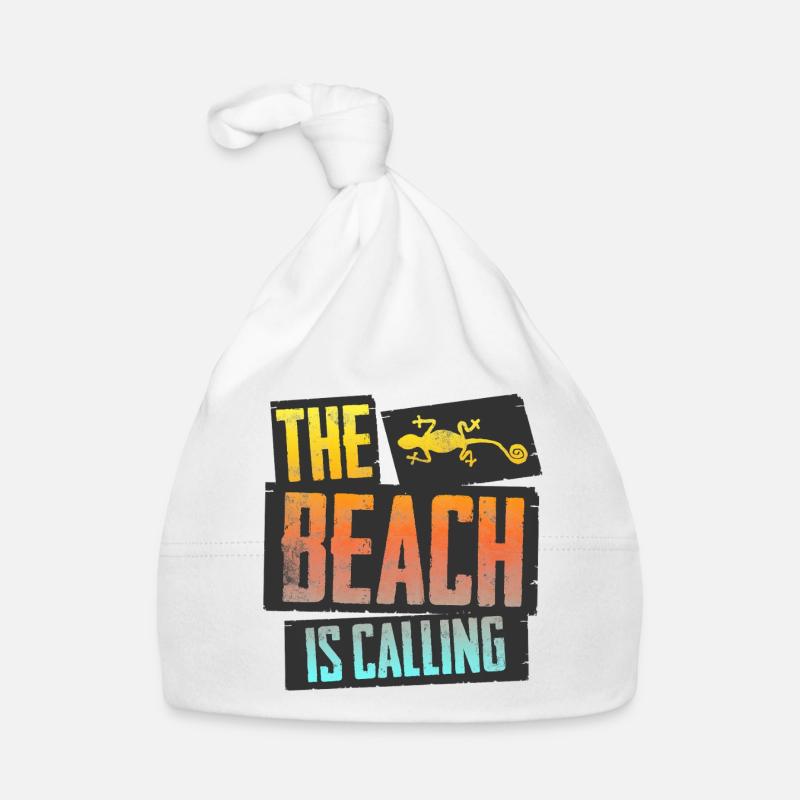 La plage vous appelle Bonnet bio Bébé