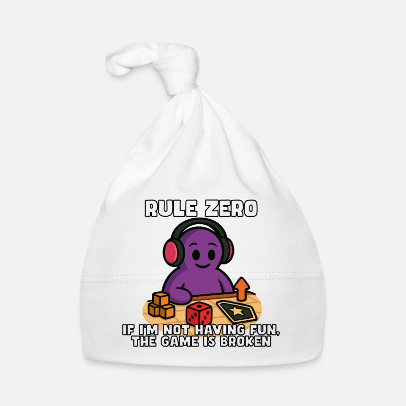 Rule Zero: If It's Not Fun, Fix It Organic Baby Cap