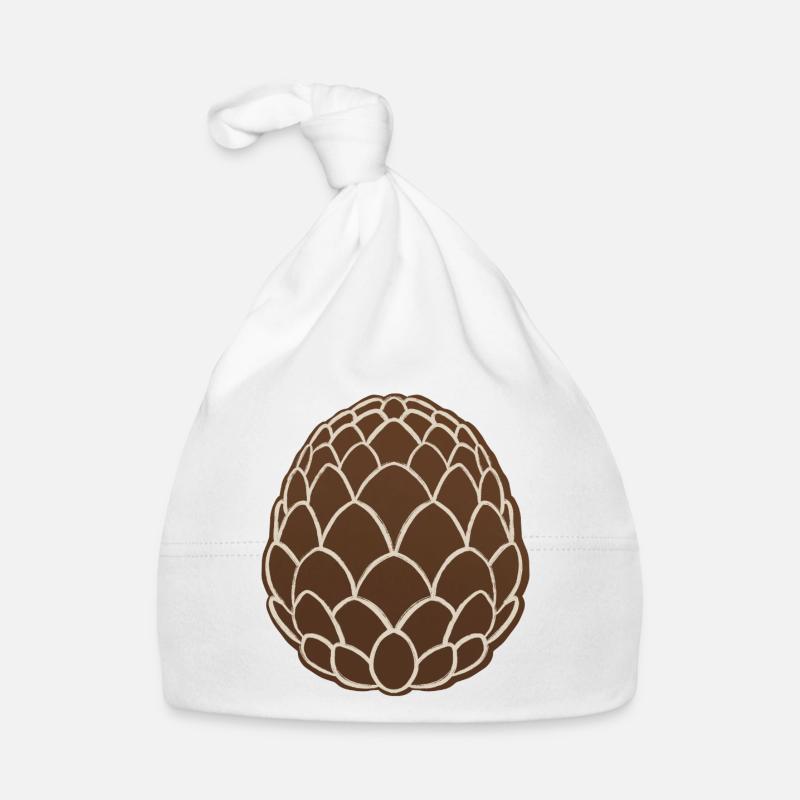 Pine Cone Organic Baby Cap