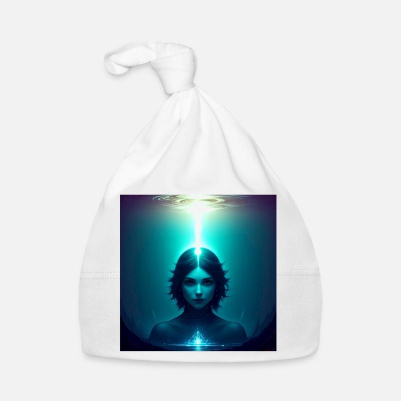 Ätherisches Frontlicht Baby Bio-Mütze