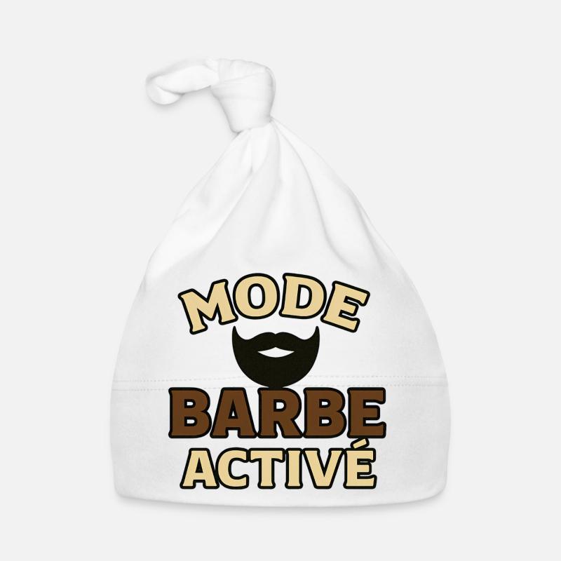 Active Beard Mode Organic Baby Cap