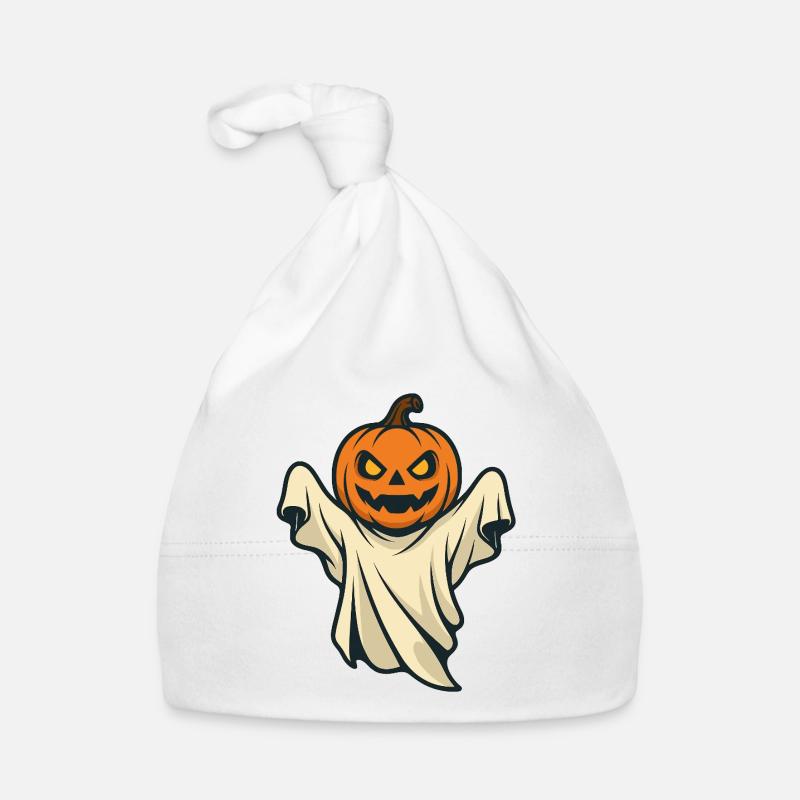 Halloween Kürbis Geist Spooky Design Baby Bio-Mütze