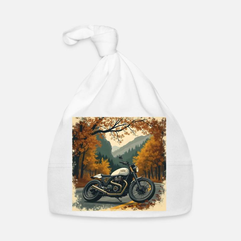 Affiche de motocyclisme de luxe silencieux Bonnet bio Bébé