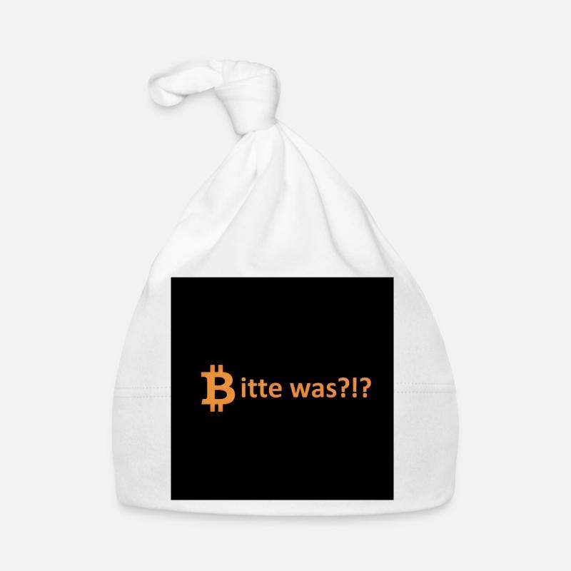 Bitcoin Bitte Was Spruch Baby Bio-Mütze