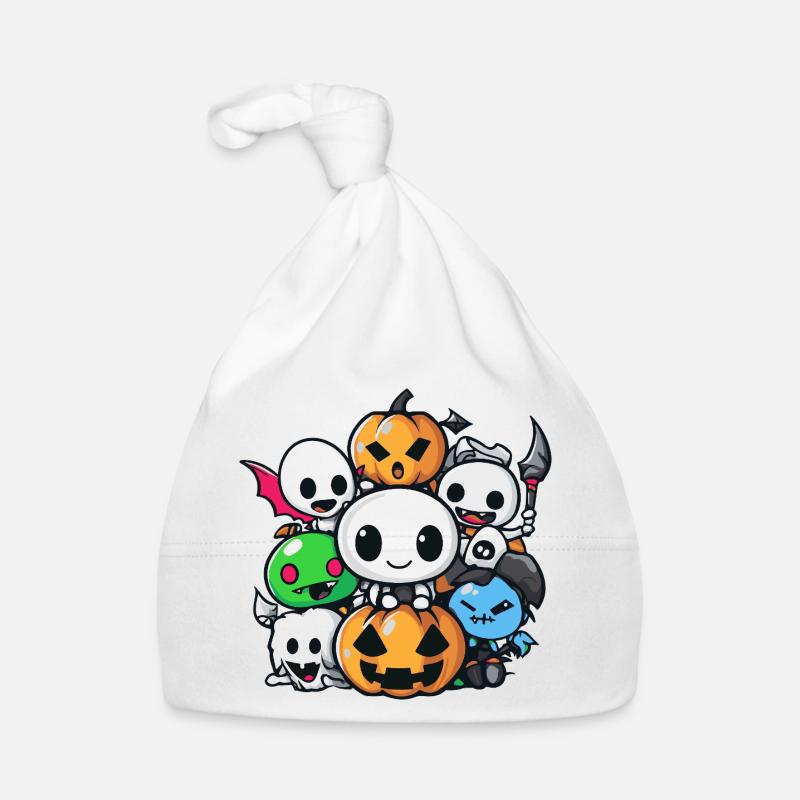 Halloween Party Figures Comic Organic Baby Cap