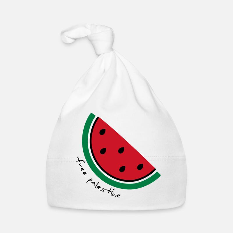 Tranche de pastèque Pop Art Bonnet bio Bébé