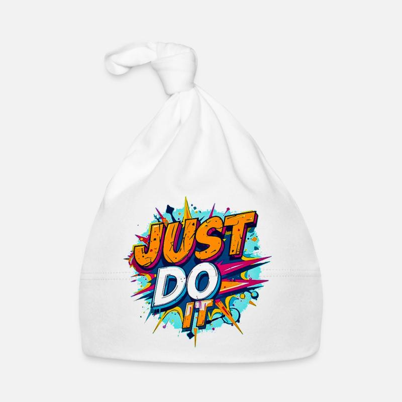 Explosive Pop-Art-Motivation Baby Bio-Mütze