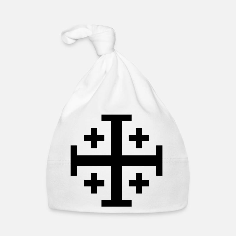 Croix croisée Bonnet bio Bébé