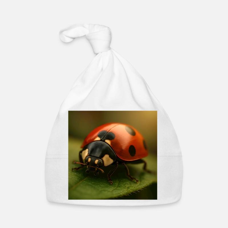 Animals - Ladybug Organic Baby Cap