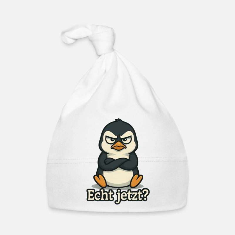 Penguin Really? Organic Baby Cap