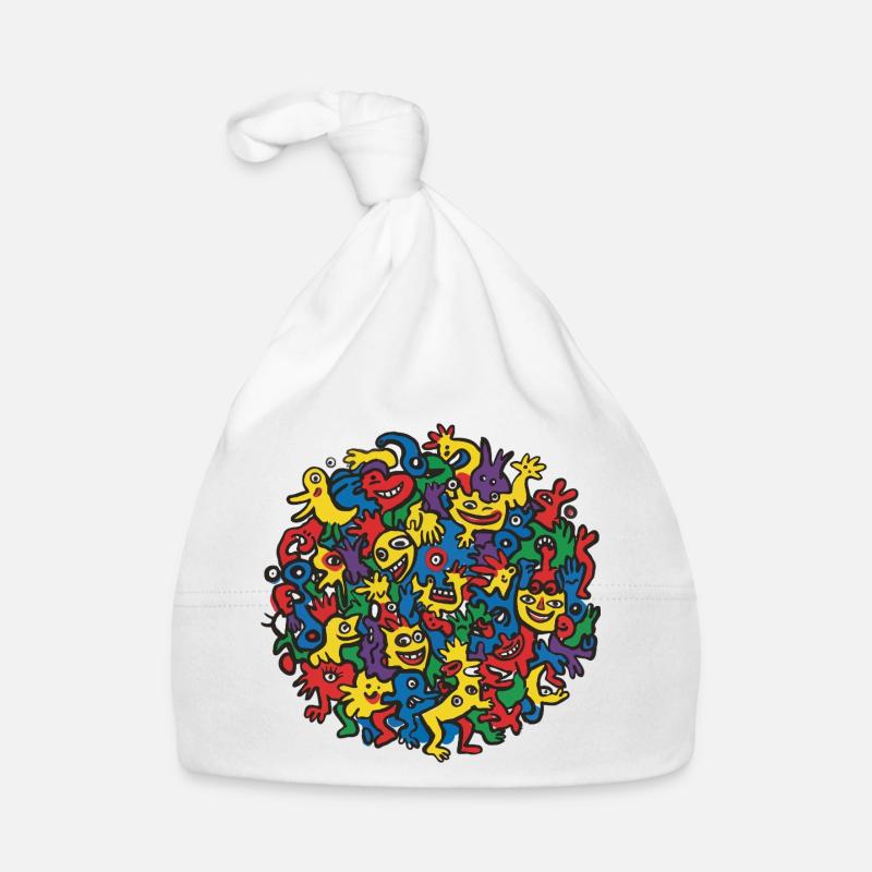 Lebendige Kunst Baby Bio-Mütze