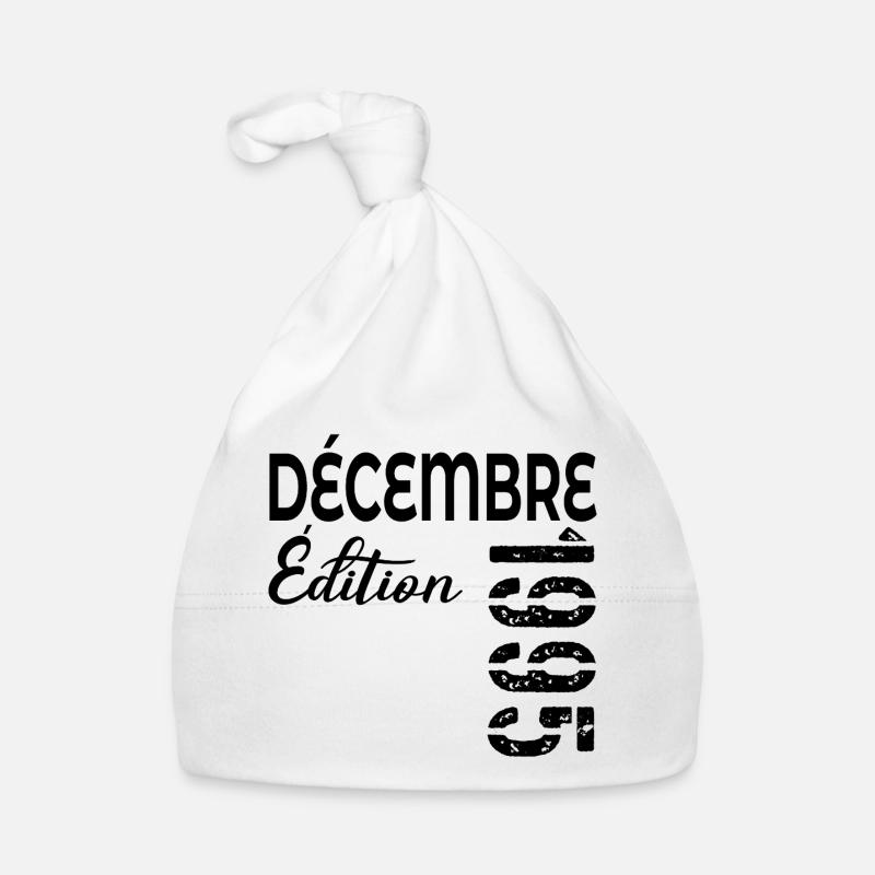 Joyeaux Anniversaire Décembre 1995 Bonnet bio Bébé