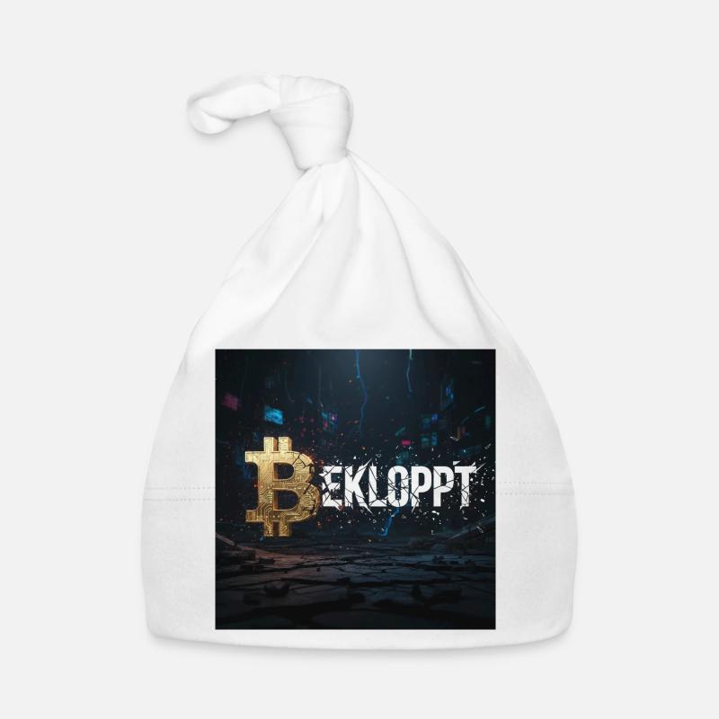 Bitcoin Explosion Crypto Chaos Organic Baby Cap