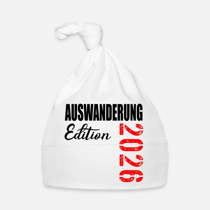 EMIGRATION 2026 EMIGRATE Organic Baby Cap