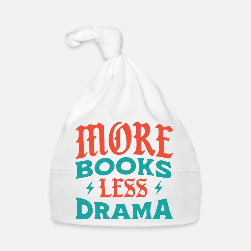 Plus de livres, moins de drame Bonnet bio Bébé