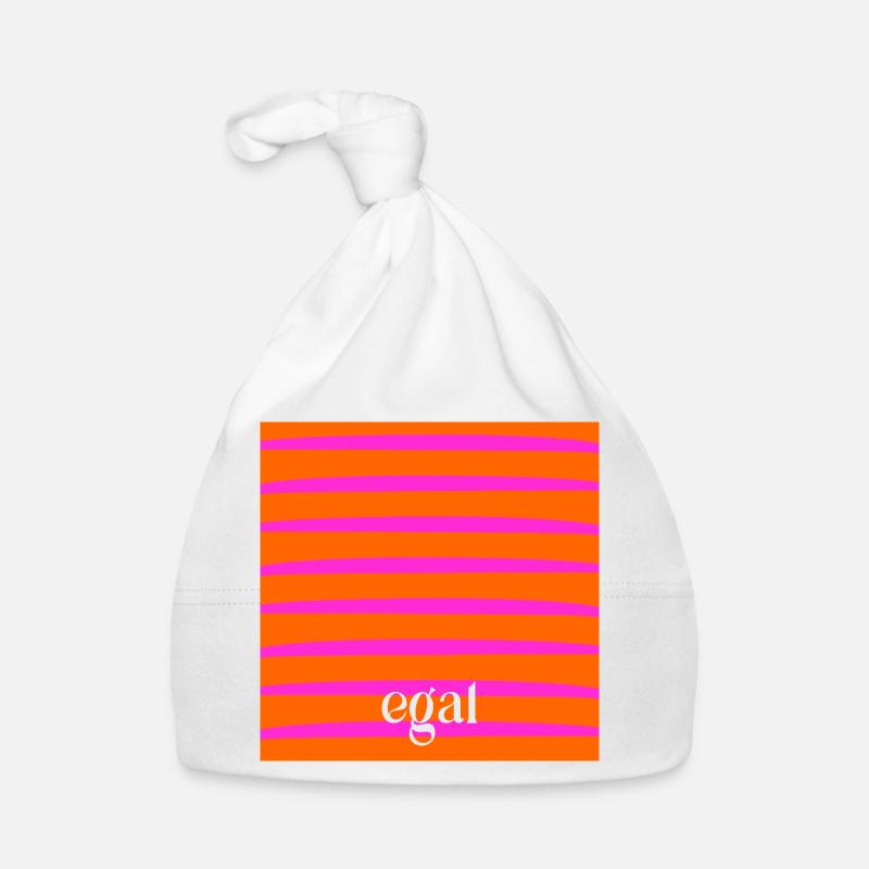 INDIFFERENCE DOESN'T MATTER Organic Baby Cap