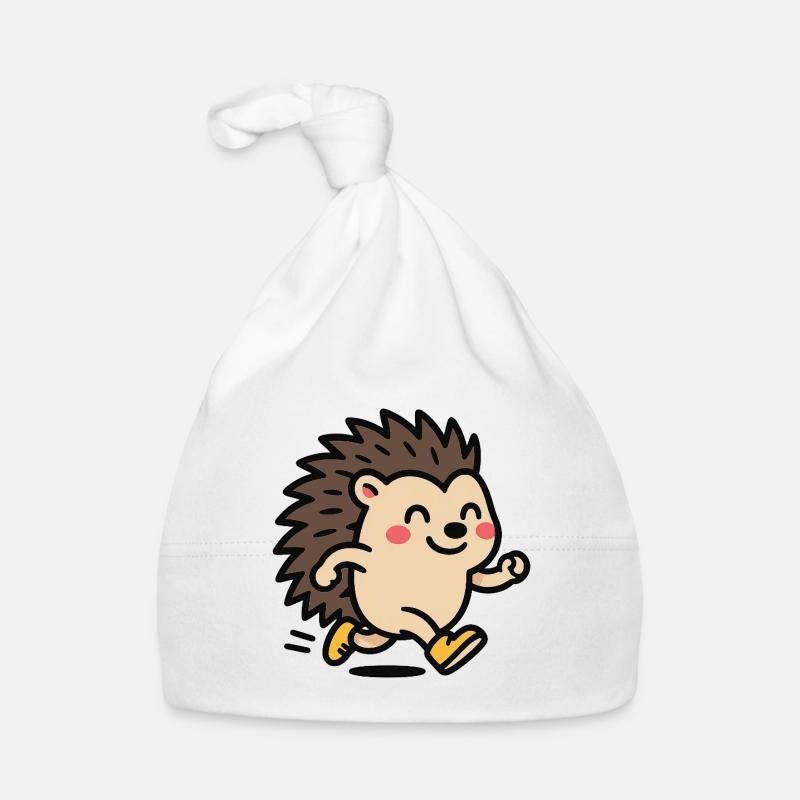 Igel Sprinter Niedliches Maskottchen Baby Bio-Mütze