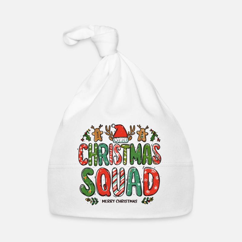 Weihnachts Squad Baby Bio-Mütze