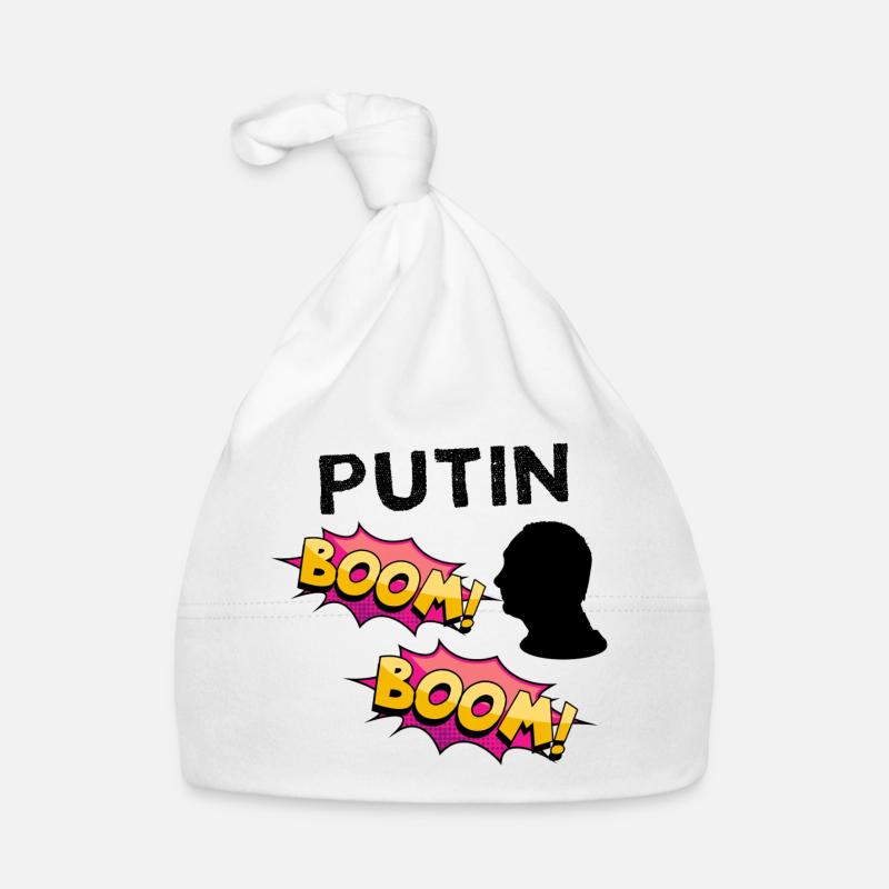 Putin BOOM COMIC-Buch Explosion der Farben Baby Bio-Mütze