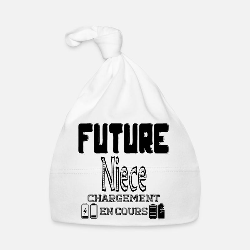 Future Niece Loading In Progress Organic Baby Cap