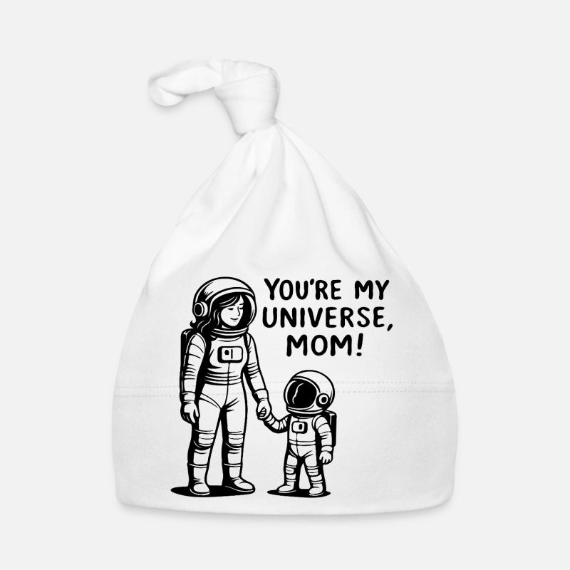 Kosmische Bindung Mutter und Kind Baby Bio-Mütze