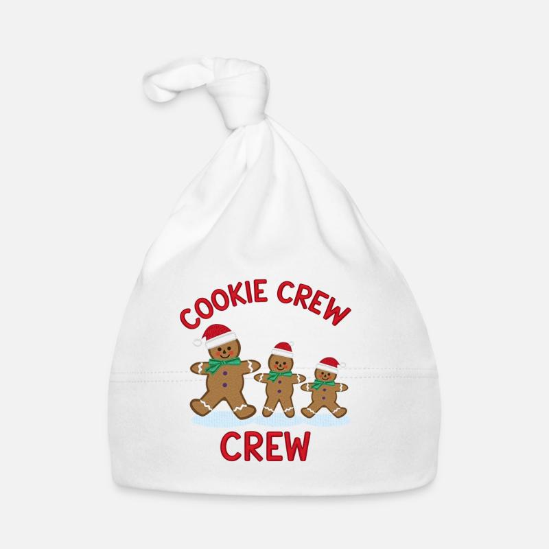 Cookie Crew Noël Bonnet bio Bébé