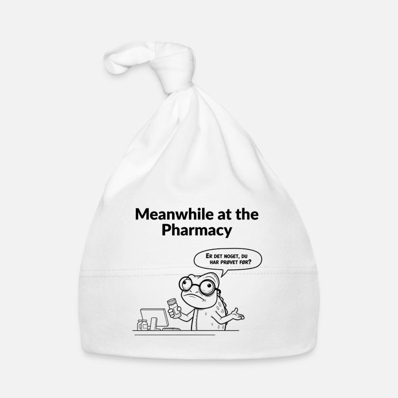 Fun design for the pharmacist and the pharmaconomist Organic Baby Cap