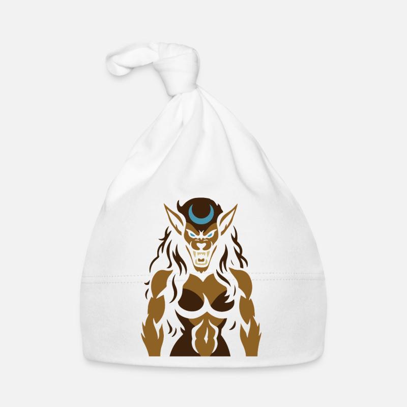 Moonlight Demon Warrior Organic Baby Cap