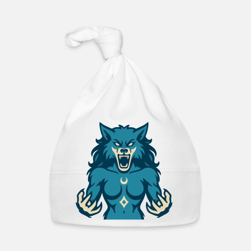 Conception de puissance Moonwolf Bonnet bio Bébé