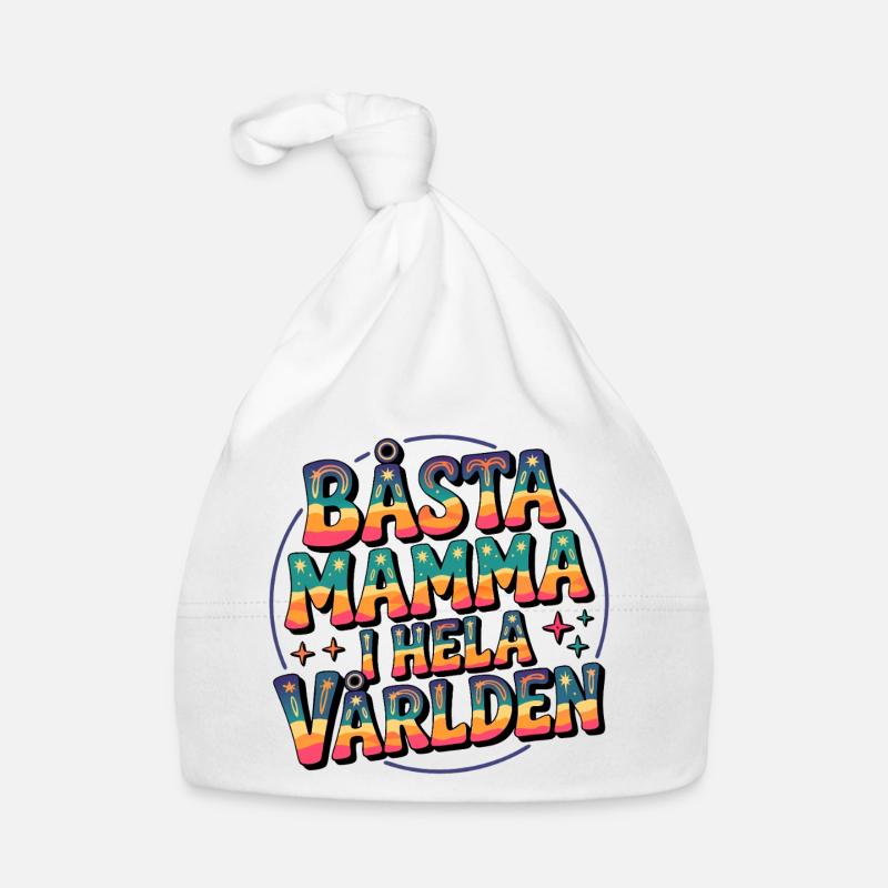 Chère maman dans le monde entier Bonnet bio Bébé