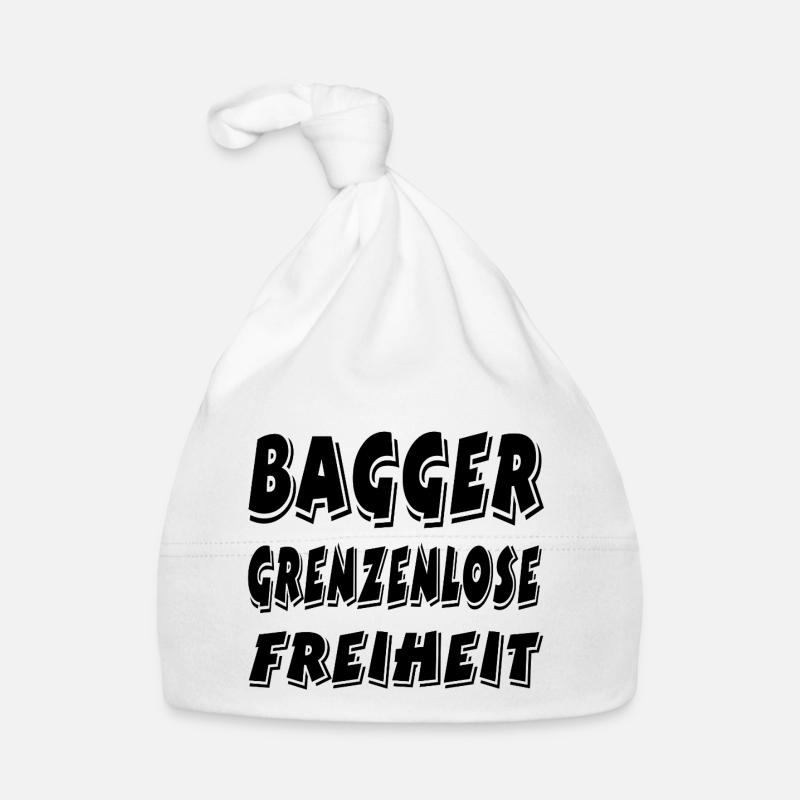 Bagger Baby Bio-Mütze