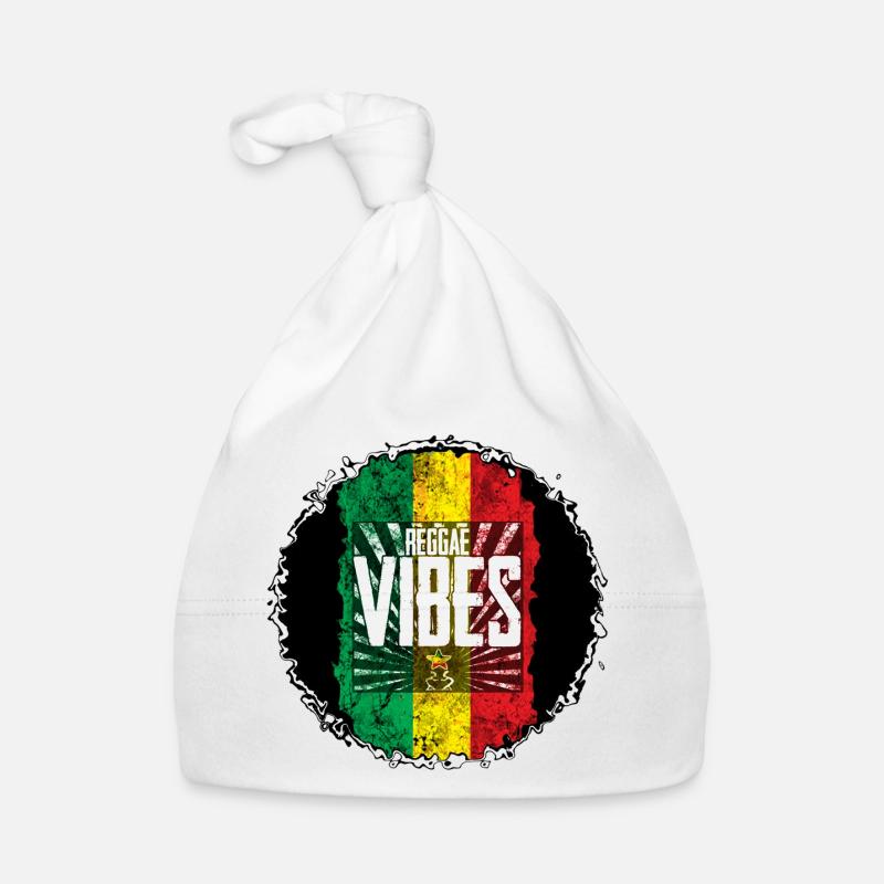 Drapeau Reggae Vibes Bonnet bio Bébé