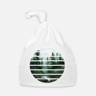 Foresta Cappellino ecologico per neonato