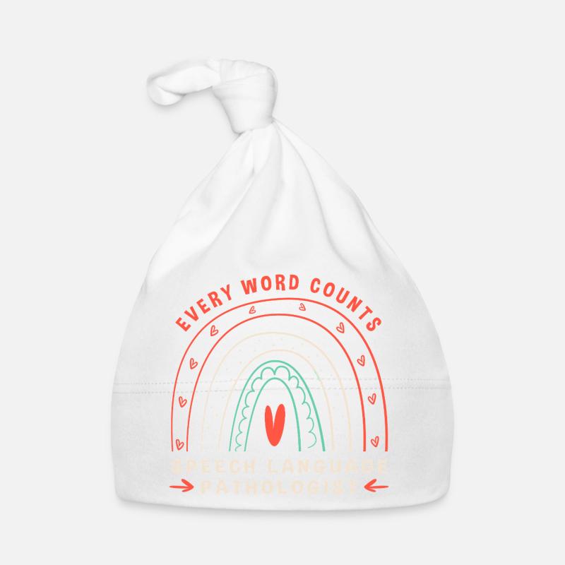 Logopäde Sprachpathologe SLP Baby Bio-Mütze