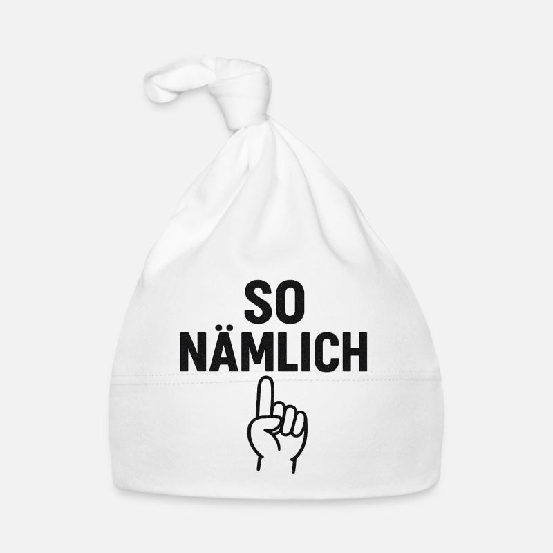 SO NÄMLICH Baby Bio-Mütze