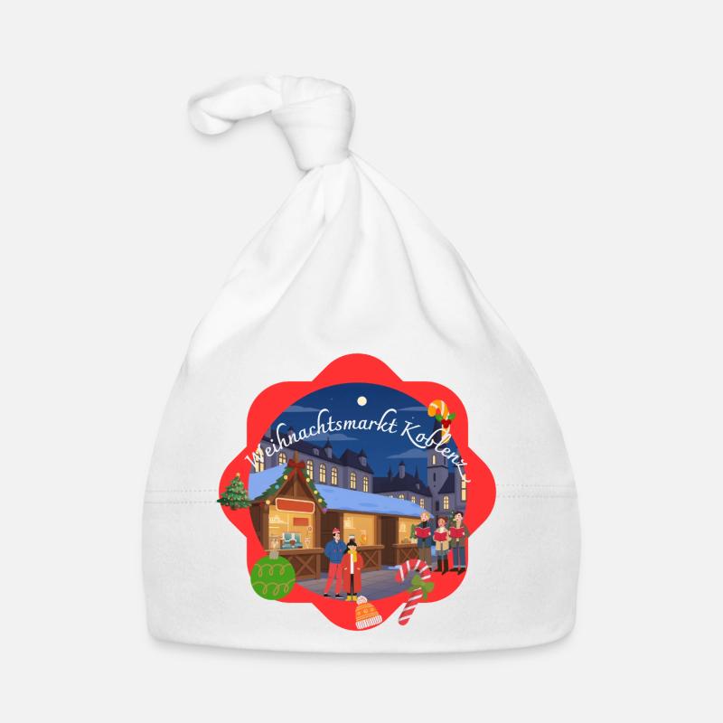 Marché de Noël de Coblence Bonnet bio Bébé