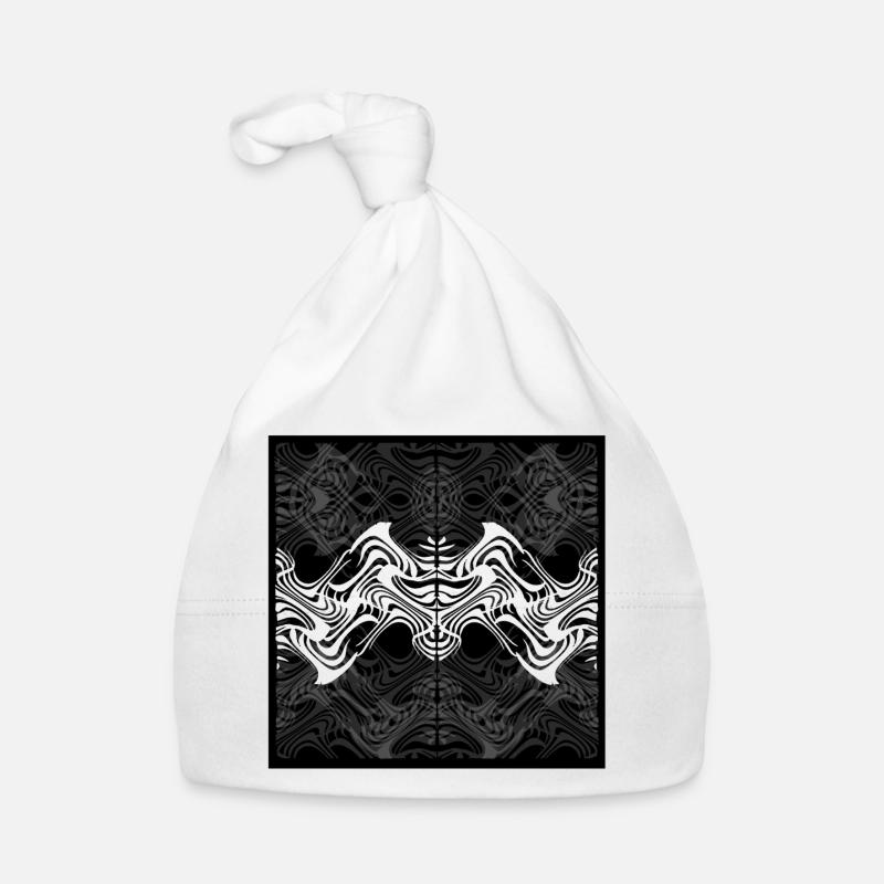 Specular spiral patterns Organic Baby Cap