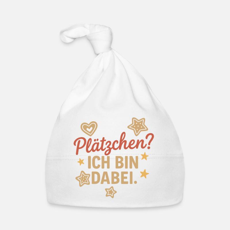 Plätzchen? Ich bin dabei. Baby Bio-Mütze